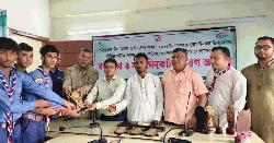 পর্যটন কেন্দ্রে দায়িত্ব পালন করা স্বেচ্ছাসেবকদের সম্মাননা প্রদান 