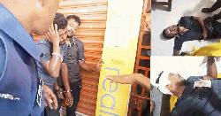 দিনের বেলায় দোকানের তালা কেটে চুরির চেষ্টা, দুই চোর আটক