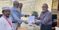 কুমিল্লা-৯ আসন পুনর্বহাল দাবিতে প্রধান নির্বাচন কমিশনারকে স্মারকলিপি