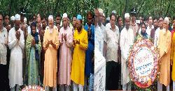 পাঁচবিবিতে জুলাই অভ্যুত্থানের বর্ষপূতিতে শহীদ বিশালের কবরে পুষ্পস্তবক অর্পণ  