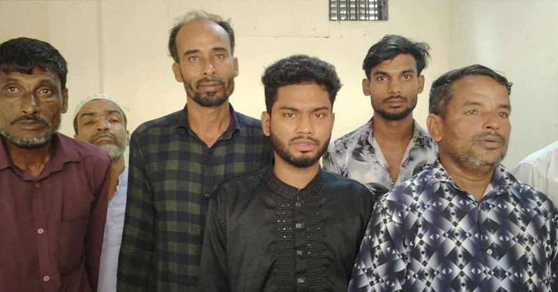 চাঁদাবাজির মামলায় আটক ৭