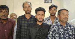 গোয়াইনঘাটে নৌপথে চাঁদাবাজির মামলায় আটক ৭