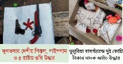খুলনায় দেশি অস্ত্র ও ২ কেজি আইস উদ্ধার