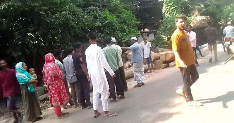 আদালতে ভুক্তভোগীদের করা উচ্ছেদ মামলা চলমান থাকা সত্ত্বেও নজরুল ইসলাম জোরপূর্বক সে জায়গায় স্থাপনা নির্মাণ করতে গেলে সেখানে বাঁধা দেন ভুক্তভোগী প্রকৃত মালিক পক্ষরা।