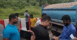 সিলেটে ৭০টি ট্রাক জব্দ, ৩৫ হাজার ঘনফুট পাথর উদ্ধার