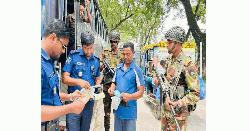 চাঁদপুরে ৪ শতাধিক যানবাহনে যৌথ বাহিনীর তল্লাশি