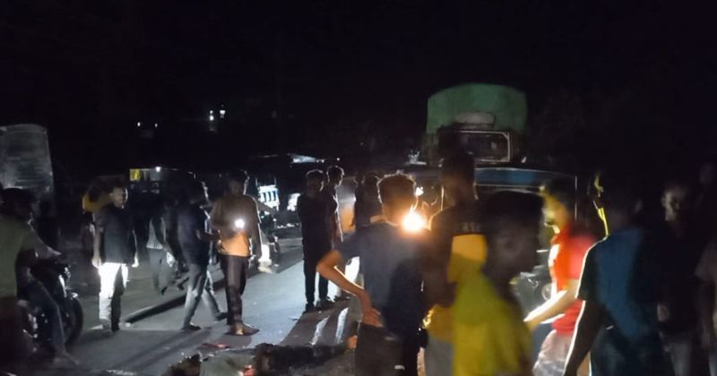 চাঁদপুরে ট্রাকের চাপায় অটোরিকশা চালকের মৃত্যু