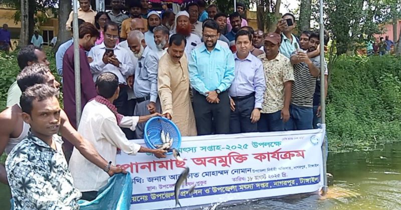 নাগরপুরে জাতীয় মৎস্য সপ্তাহ-২০২৫ উদযাপন