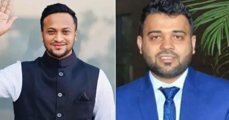 সাকিব আল হাসান ও আবুল খায়ের হিরু