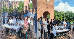 জাকসুতে গণতান্ত্রিক ছাত্রসংসদের প্যানেলে উজ্জ্বল ভিপি, সিয়াম জিএস