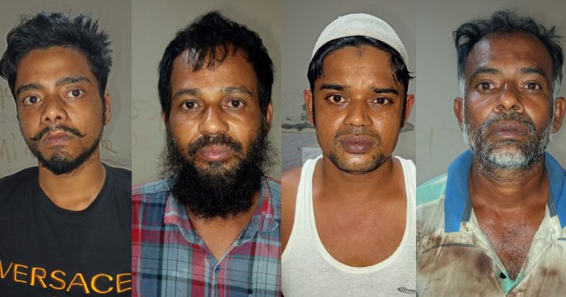 আরিফ, রহিম, কামাল, শাহিন