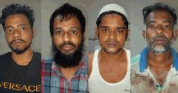 রাজৈরে পৃথক অভিযানে ৪ মাদক ব্যবসায়ী গ্রেপ্তার