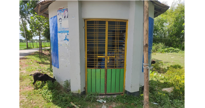 একসময়কার পুলিশ ফাঁড়ি বর্তমানে গোডাউন