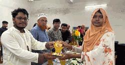 মেঘনায় কৃতি শিক্ষার্থী সংবর্ধনা ও জুলাই গণঅভ্যুত্থান নিয়ে আলোচনা