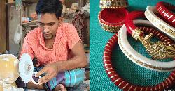 সংগ্রাম করে টিকে আছে পাবনার শাঁখারীরা