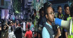 ভৈরবে মধ্যরাতে মাইকে ঘোষণা দিয়ে সংঘর্ষ
