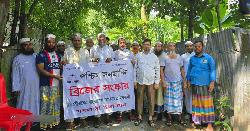 সোনারগাঁয়ে জামায়াত নেতার উদ্যোগে ভাঙা ব্রিজ মেরামত