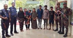 শেরপুরের সীমান্তে মানব পাচারকারীসহ ৫ অনুপ্রবেশকারী আটক