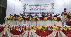 বর্ণাঢ্য আয়োজনে নবীন শিক্ষার্থীদের বরণ করলো নোবিপ্রবি