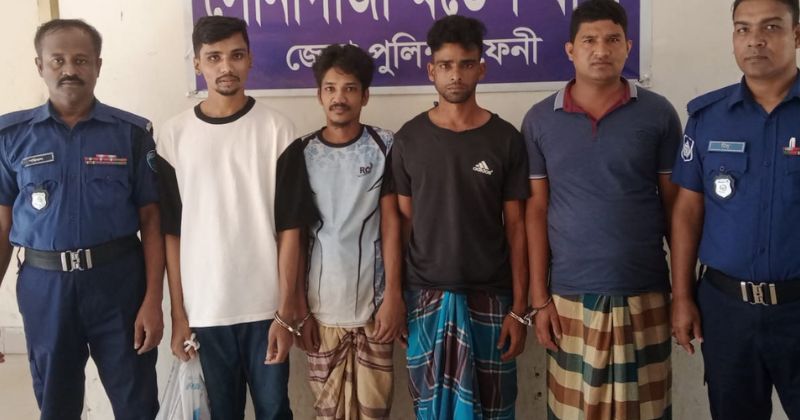 সাইফুল, মোজাম্মেল, ফারুক, রাজু