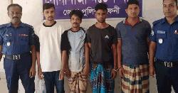 সোনাগাজীতে পুলিশের বিশেষ অভিযানে আটক ৪