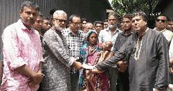 অসহায় শাকিলের পাশে দাঁড়ালেন বিএনপি নেতা