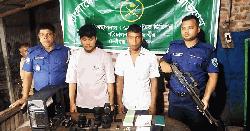 দেবীগঞ্জে অনলাইন জুয়া চক্রের দুই সদস্য গ্রেফতার