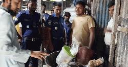 অস্বাস্থ্যকর পরিবেশে খাদ্য উৎপাদন, রাজবাড়ীতে দুই বেকারিকে জরিমানা