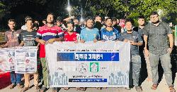 প্রকৌশল শিক্ষার্থীদের ওপর হামলার প্রতিবাদে ইবিতে বিক্ষোভ