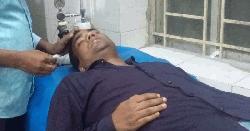 নওগাঁয় সাংবাদিকের উপর হামলা