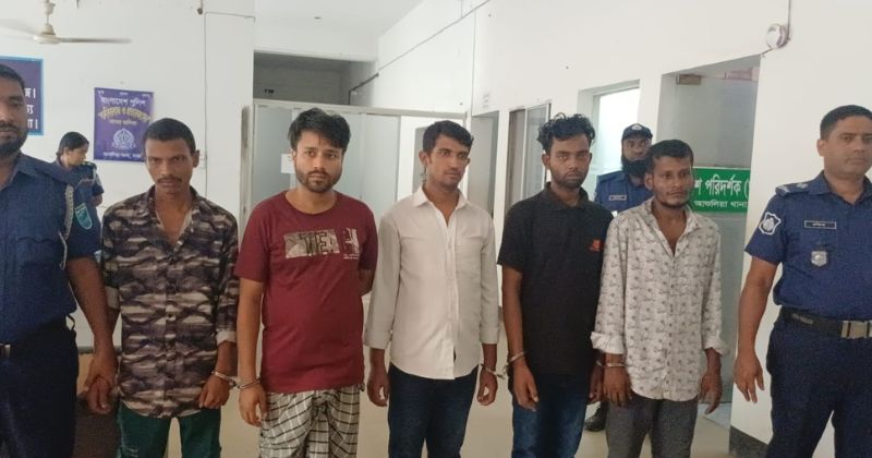 শাহ সিমেন্টের চালককে হত্যার ঘটনায় গ্রেপ্তার ৫