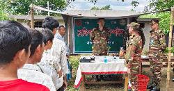 খাগড়াছড়িতে চিকিৎসা সেবা পেল দূর্গম এলাকায় থাকা দরিদ্র পাঁচ শতাধিক মানুষ
