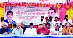 টাঙ্গাইলে চরভাঙন এলাকা পরিদর্শনে ফরহাদ ইকবাল