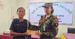 সেনাবাহিনীর পক্ষ থেকে গরিব-অসহায় রোগীদের চিকিৎসা ও আর্থিক সহায়তা বিতরণ