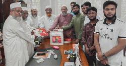বরিশালে জুলাই বিপ্লবের শহীদ স্মারক গ্রন্থের প্রথম দশ খণ্ড বিতরণ