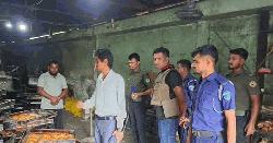 কক্সবাজারে বেকারিতে অস্বাস্থ্যকর পরিবেশ, অর্থদণ্ড প্রদান