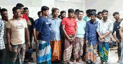 আদাবরে পুলিশকে কোপানোর ঘটনায় আটক ১০২