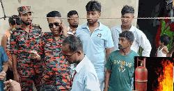 গ্যাস লাইন বিস্ফোরণে একই পরিবারের ৫ জন দগ্ধ