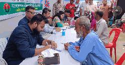 বিএনপির প্রতিষ্ঠা বার্ষিকী উপলক্ষ্যে ঝিনাইদহে ফ্রি মেডিকেল ক্যাম্প