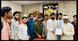 বাকসু নির্বাচনসহ ১৩ দফা দাবিতে ছাত্র শিবিরের স্মারকলিপি 