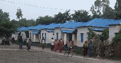 কুড়িগ্রামে আশ্রয়ণ প্রকল্পে ঘরে ঘরে তালা