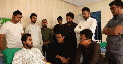 নুরকে দেখতে হাসপাতালে সাদিক কায়েম