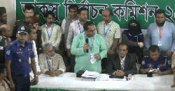 জাকসু নির্বাচনের ফল ঘোষণা চলছে