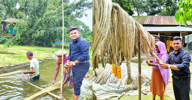 নাগরপুরে সোনালী আঁশে সাফল্যের হাতছানি
