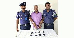 মেলান্দহে ২০৫০ পিস ইয়াবাসহ মাদক কারবারি গ্রেফতার