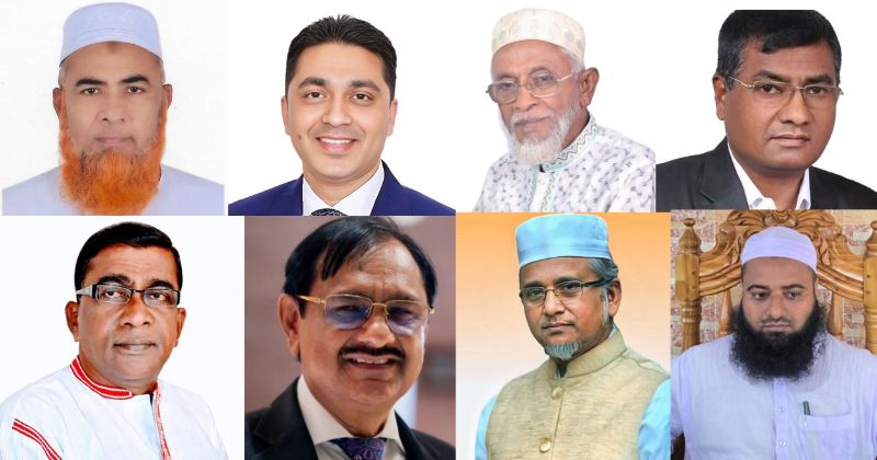 ১. কাজী আলাউদ্দিন, ২. মনিরুজ্জামান মনির, ৩. আব্দুল ওয়াহেদ, ৪. আশেক এলাহি মুন্না, ৫. সৈয়দ ইফতেখার আলী ৬. এইচএম গোলাম রেজা, ৭. গাজী নজরুল ইসলাম, ৮. মোস্তফা আল মামুন