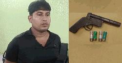যশোরে অস্ত্রসহ চিহ্নিত সন্ত্রাসী ইমলাক আটক