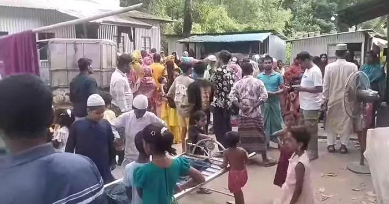 উপজেলার উত্তর বহেরাতলা ইউনিয়নের যাদুয়ারচর চোকদারকান্দি গ্রামে এ দুর্ঘটনা ঘটে