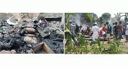 মহানবীকে (সাঃ) নিয়ে কটুক্তির প্রতিবাদে মাজার ও বাড়িঘর ভাঙচুর  