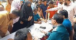 বিএনপির ৪৭তম প্রতিষ্ঠাবার্ষিকী উপলক্ষে বিনামূল্যে চিকিৎসা সেবা প্রদান